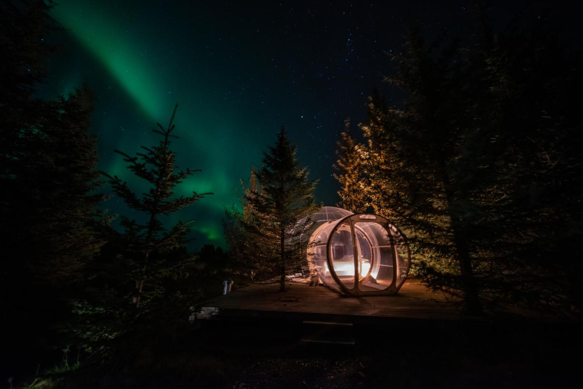 Buubble Hotel - Oelvisholt Selfoss Exterior foto