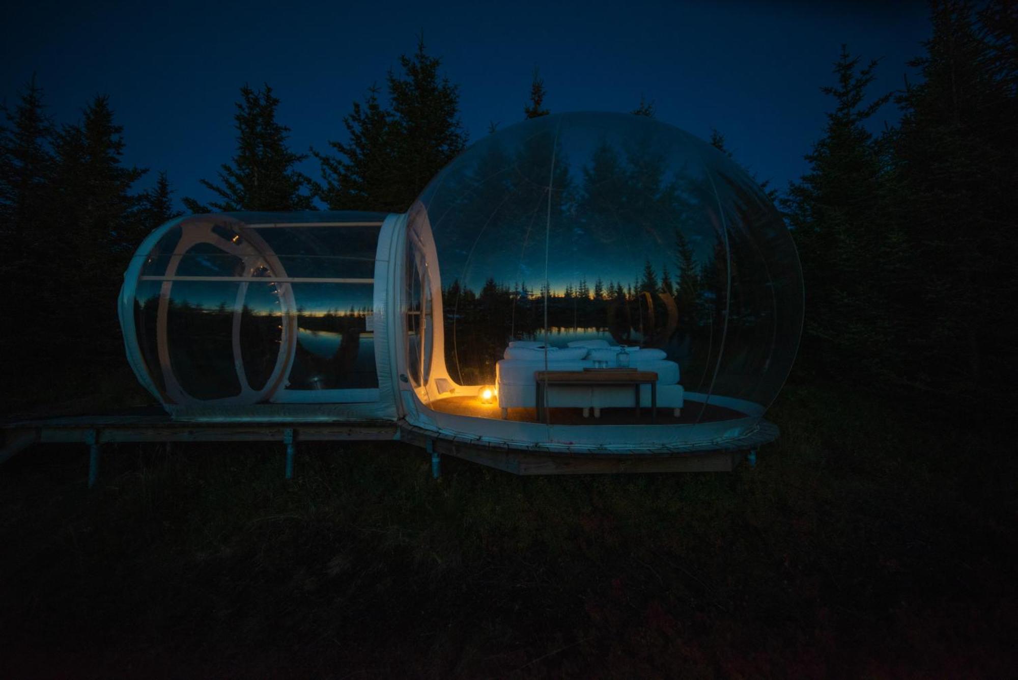 Buubble Hotel - Oelvisholt Selfoss Exterior foto