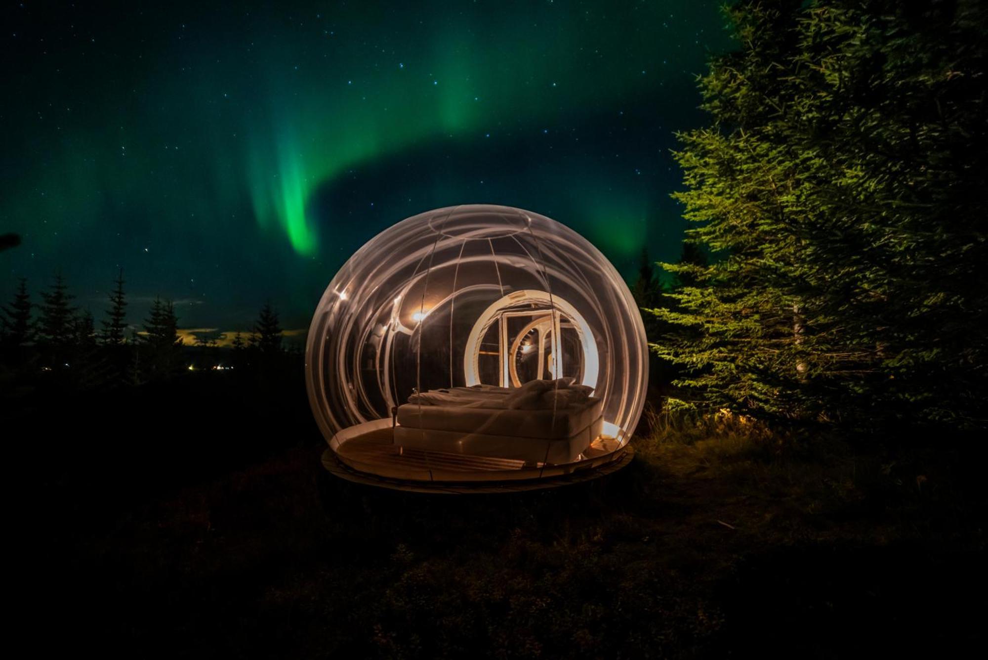 Buubble Hotel - Oelvisholt Selfoss Exterior foto