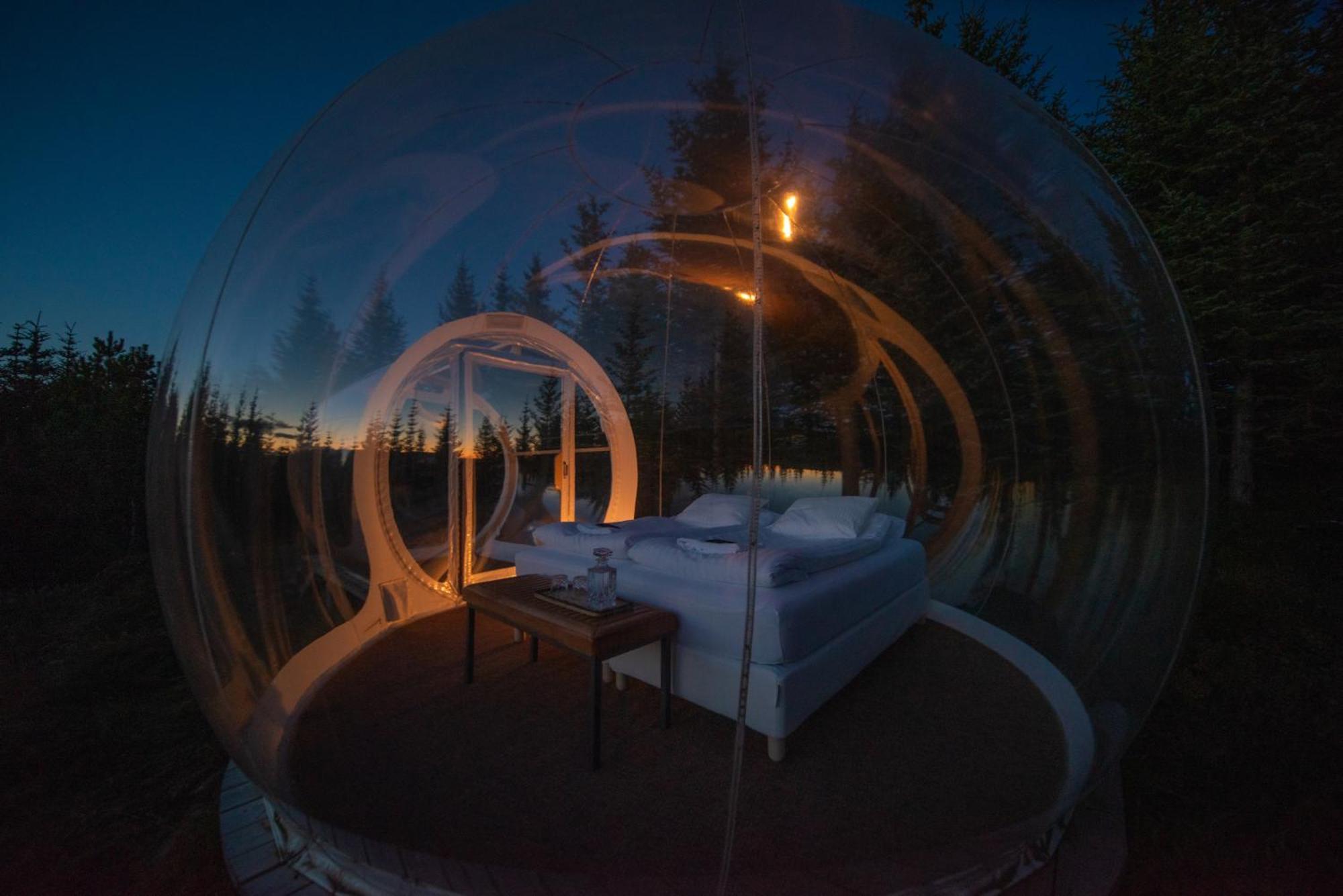 Buubble Hotel - Oelvisholt Selfoss Exterior foto