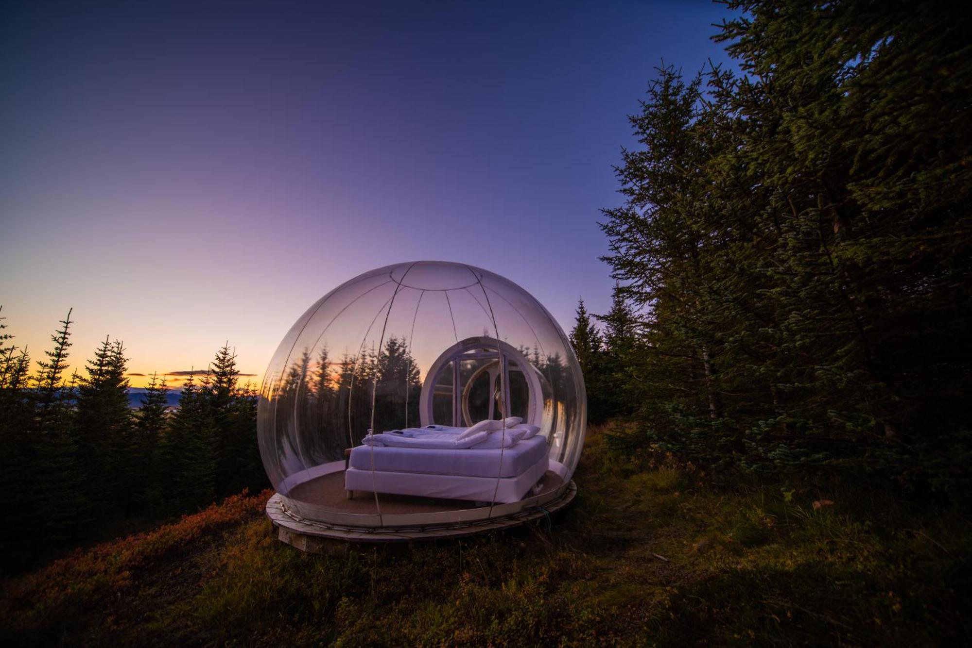 Buubble Hotel - Oelvisholt Selfoss Exterior foto